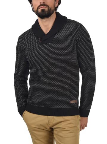 INDICODE Strickpullover IDCopent 35451MM Strickpulli aus Grobstrick in Schwarz
