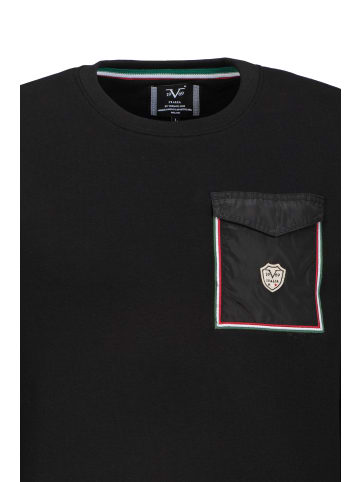 19V69 Italia by Versace Sweatshirt Mino in schwarz