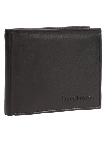 Bruno Banani Geldbörse echt Leder in schwarz