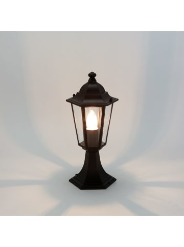 Licht-Erlebnisse Wegeleuchte (B)17 x (L)19.5 x (H)40 cm in SchwarzSchwarz