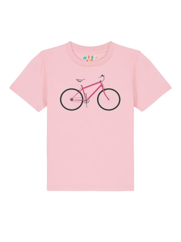 wat? Apparel T-Shirt Pink Bike in Rosa