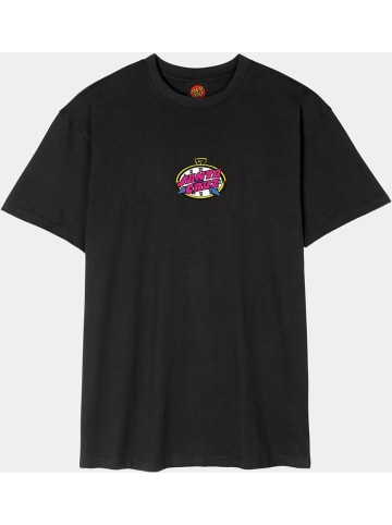 Santa Cruz T-Shirt "Grabke Clock Dot Front T-Shirt" in Schwarz