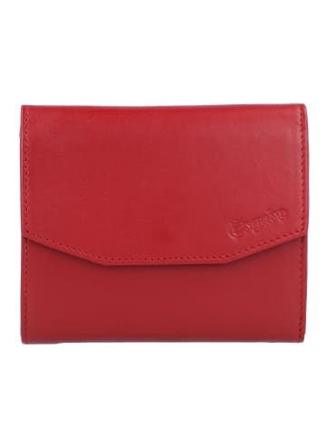 Esquire New Silk Geldbörse Leder 12 cm in rot