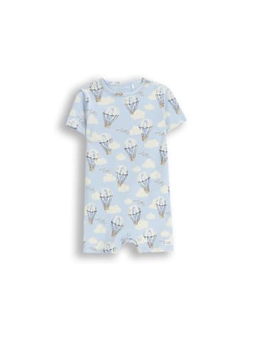 Coccodrillo Kurzarmstrampler in hellblau