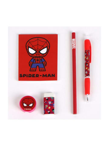 MARVEL Spider-Man Red Plüsch Federmäppchen gefüllt