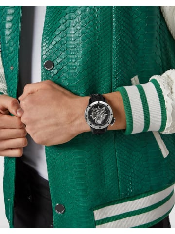 Philipp Plein Automatikuhr für Herren in schwarz