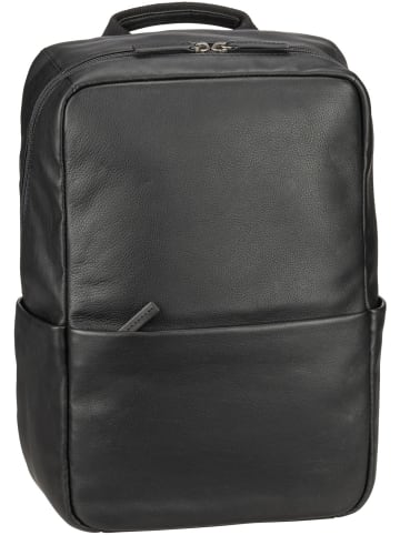 Leonhard Heyden Rucksack / Backpack Hamburg 7081 in Schwarz