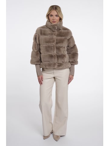 RINO&PELLE Jacke Feline in taupe