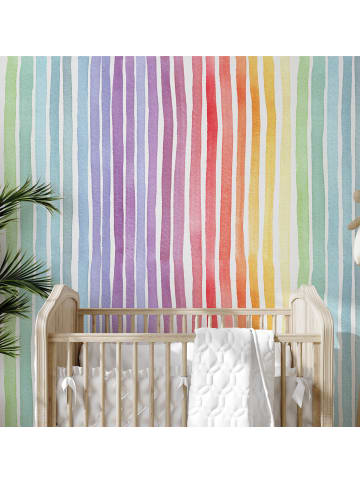WALLPAPERS4BEGINNERS Tapete Regenbogen in Mehrfarbig - (W) 200 × (L) 280 cm