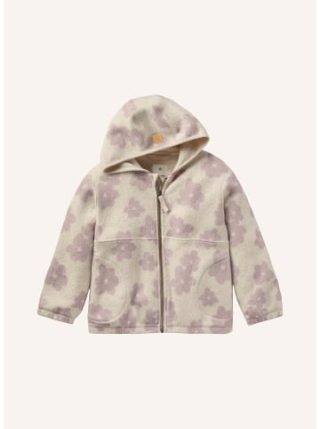 Hessnatur Fleece Jacke in pastell lavendel