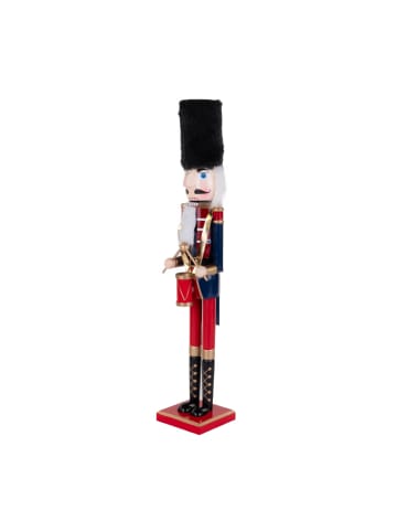 Atmosphera Créateur d'intérieur Weihnachtsfigur Nussknacker, Holz in Mehrfarben, 60 cm