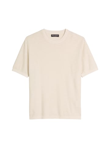 Marc O'Polo Kurzarm-Pullover regular in Chalky Sand