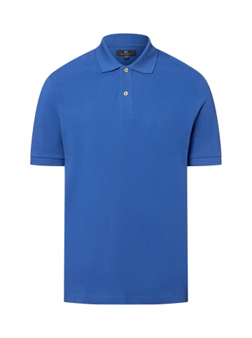Nils Sundström Poloshirt in blau