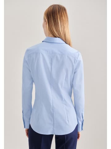 Seidensticker Hemdbluse Slim Fit in Hellblau