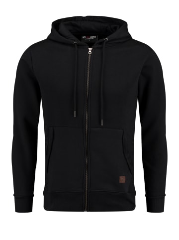 KEY LARGO Sweatjacke 'MSW KLCONFIDENCE' in schwarz