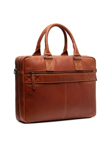 The Chesterfield Brand Fabian Aktentasche Leder 40 cm Laptopfach in cognac