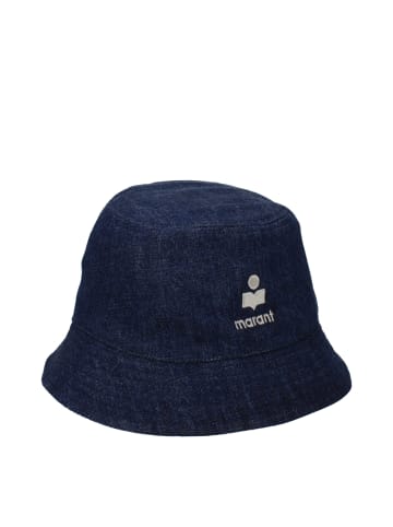 Blau Baumwolle Bucket Hut