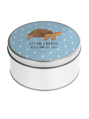 Mr. & Mrs. Panda Aufbewahrungsbox Schildkröte MHerzieren mit Sp... in Blau Pastell