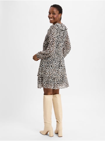 CARTOON Kleid in schwarz beige - 0001