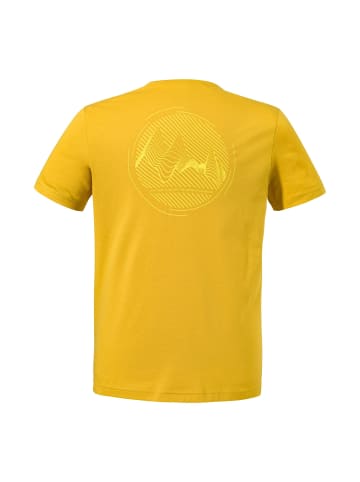 Schöffel T-Shirt Buchberg in goldfarben