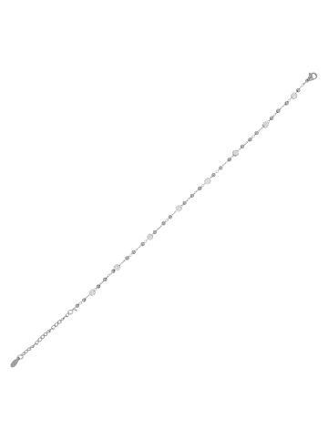 Adeliás Damen Anhänger aus Edelstahl mit Perle in silber