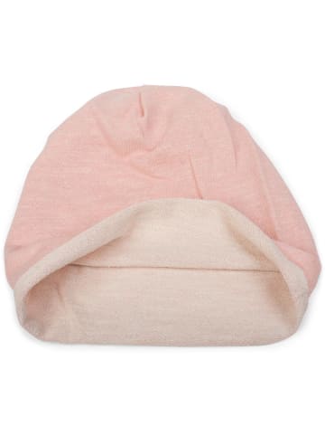 styleBREAKER Beanie Mütze in Rose meliert