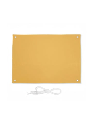 relaxdays Sonnensegel in Gelb - (B)2,5 x (T)3,5 m