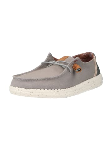 Hey Dude Mokassins Schnürschuhe in Grau