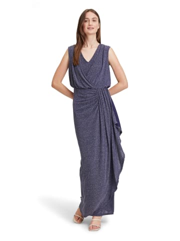 Vera Mont Abendkleid mit Raffung in Dark Blue/Silver