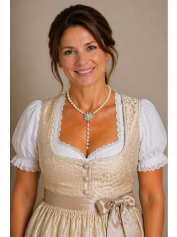 collezione alessandro Trachtenkette " Alpenkette " in creme