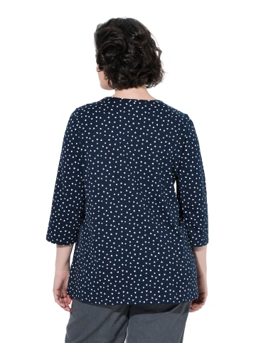 Ulla Popken Langarmshirt in marine