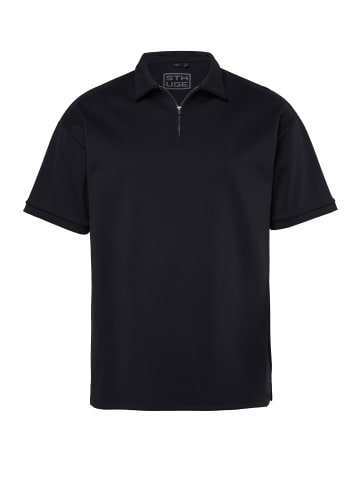 STHUGE Poloshirt in schwarz