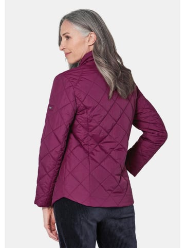 GOLDNER Leichte Steppjacke in cyclam