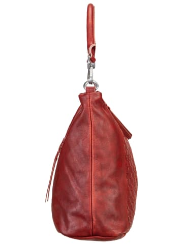 FREDsBRUDER Handtasche Calm Weave Hobo in Deep Sandalwood