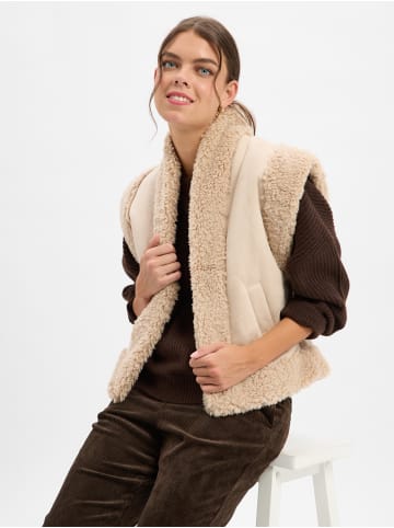 NÜMPH Weste Nuelliot in beige - 0001