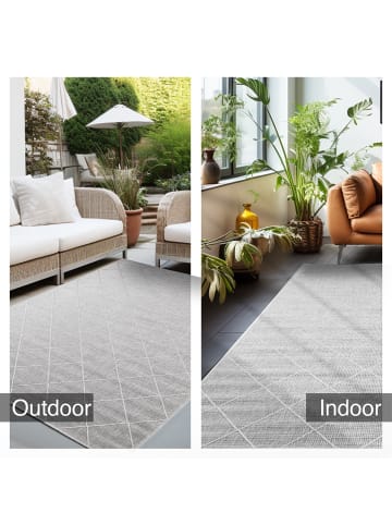 Melius Vivere Outdoor Teppich ZAGORA Grau