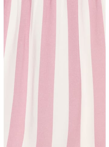 s.Oliver Pyjamashorts in mauve gestreift