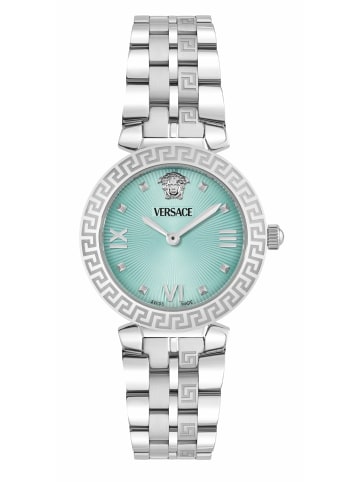 Versace Analoguhr für Damen in silber