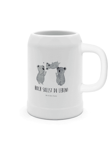 Mr. & Mrs. Panda Krug Koalas Feiern mit Spruch in Weiß