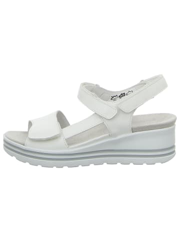 WALDLÄUFER Keilsandalette in weiss