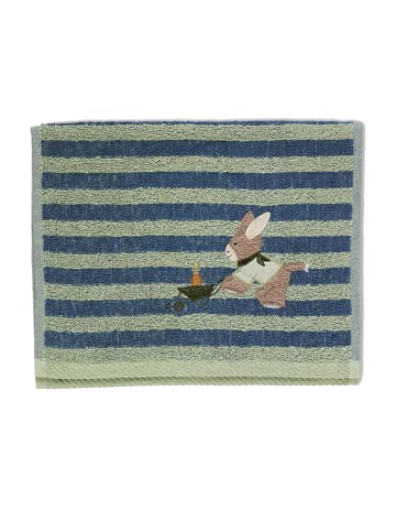 Sterntaler Kinderhandtuch 2er-Pack ESEL Emmilius in mittelblau