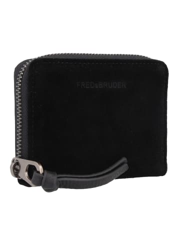 FREDs BRUDER Jo Geldbörse Leder 11 cm in black