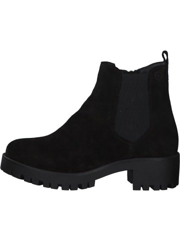 Tamaris Chelsea Boots in Schwarz Matt