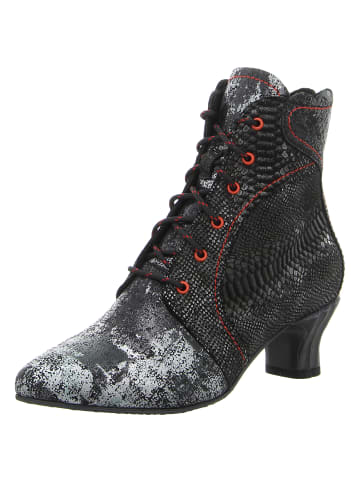 SIMEN Schnürstiefelette in grau