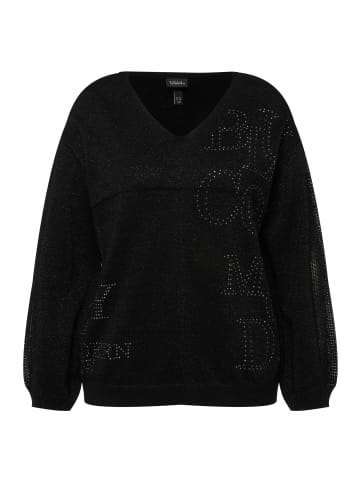 Ulla Popken Pullover in schwarz