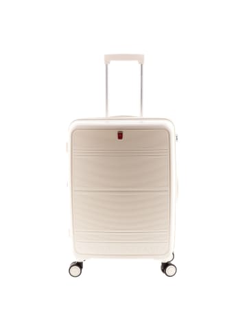 Gladiator 3500 4 Rollen Trolley 65 cm mit Dehnfalte in sand white