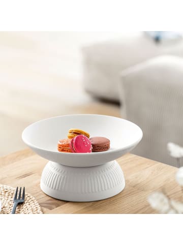 Villeroy & Boch Schale flach Manufacture Rock blanc in weiß