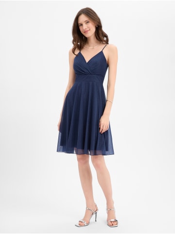 Marie Lund Abendkleid in marine - 0001