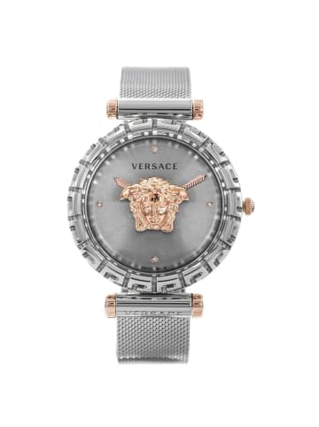 Versace Analoguhr für Damen in silber
