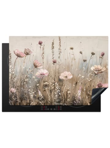 OnlyWow Herdabdeckplatte Blumenfeld